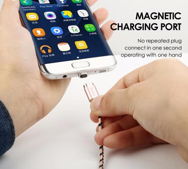 Đầu nam châm Micro USB dùng cho Cáp sạc từ Baseus Magnetic Cable