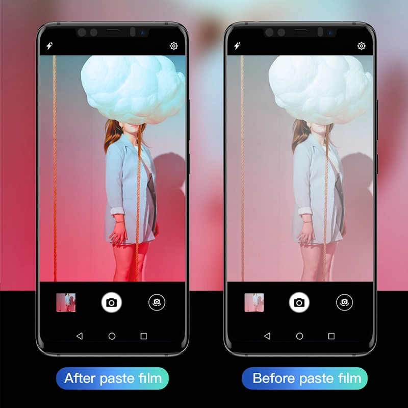 Kính cường lực Baseus Sapphire – bảo vệ camera 5 lớp, 0.2mm, chống trầy 9H cho Huawei Mate 20/Mate 20 Pro, siêu bền