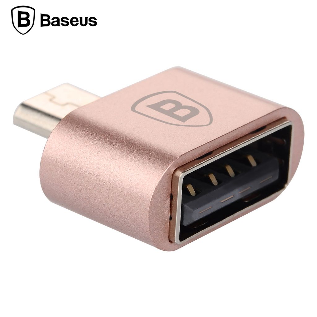 Đầu chuyển Baseus OTG Micro USB sang USB 2.0 Full size