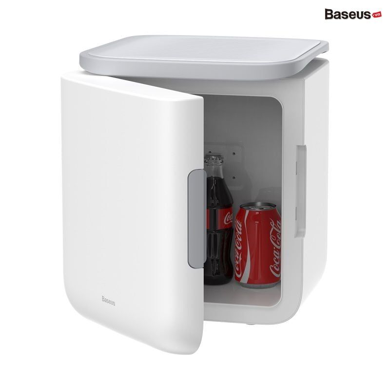 Tủ lạnh mini Baseus Igloo Mini Fridge for Students (6L, 220V, làm mát và giữ ấm)