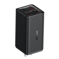 Củ Sạc Nhanh Baseus GaN6 Pro Fast Charger 2C+2U 100W (Tặng kèm cáp nối dài 1m)