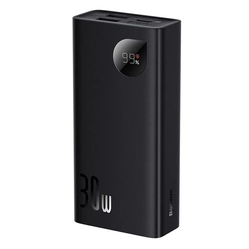 Pin sạc dự phòng Baseus Adaman2 10000mAh – Sạc nhanh 30W, màn hình LED, hỗ trợ PD/QC/SCP/FCP/AFC, vỏ kim loại cao cấp