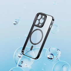 Ốp Lưng Nhựa Cứng Viền Kim Loại Baseus Glitter Series Case Dùng Cho iPhone 14 Series