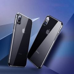 Ốp lưng trong suốt Baseus Simplicity Series – TPU mềm, chống bụi bẩn, chống trầy, cho iPhone XS/XR/XS Max