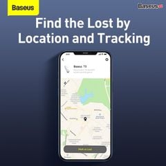 Thiết bị chống thất lạc đồ đạc Baseus Intelligent T3 Rechargeable Anti-lost Tracker (Bluetooth Smart Tag, Anti-loss Alarm Device)