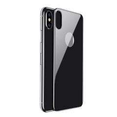 Kính cường lực chống trầy mặt lưng Baseus cho iPhone X Tempered Glass 4D (0.3mm, Ultra Thin, Back Protector)