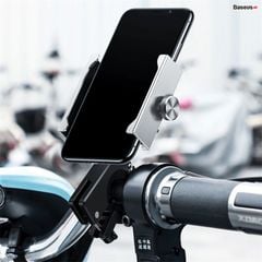 Đế giữ điện thoại dùng cho xe đạp/mô tô/xe máy Baseus Knight Motorcycle Holder (Phone Mount/Holeder Applicable for Bicycle/Motorbike)