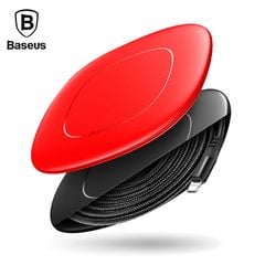 Cáp sạc dây cuộn siêu bền Baseus Lightning cho iPhone 6/ 7/ 8/ iPhone X (2A, 1.2M, cáp sợi Nylon Carbon)