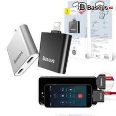 Bộ chia cổng Lightning 1 thành 2 Baseus L39 cho iPhone 7/ iPhone 8/ iPhone X ( Lightning HUB - Giải pháp vừa nghe nhạc vừa sạc pin hoặc đồng bộ dữ liệu)