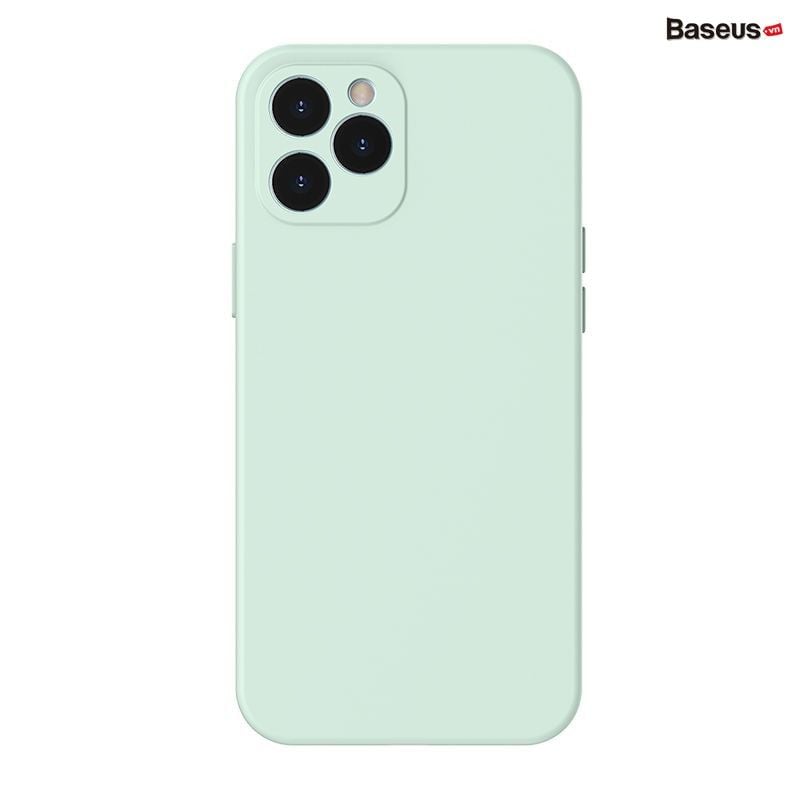 Ốp lưng chống bám bẩn cho iPhone 12 Series Baseus Liquid Silica Gel Protective Case (New Generation Silicone, Dirt Prevention Case)