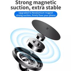 Bộ đế giữ điện thoại nam châm Baseus Little Sun Magnetic LV490 (360 Degree Rotation Magnetic Car Mount Bracket)