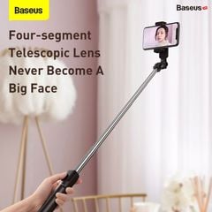 Gậy tự sướng tích hợp Tripod chân xếp gọn Baseus Lovely Bluetooth Bracket Selfie Stick Gen 2