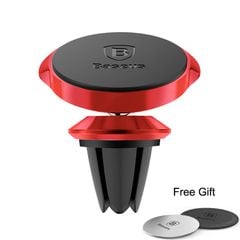 Bộ đế giữ điện thoại nam châm Baseus Magnetic Holader LV170 dùng cho xe hơi (Magnetic Air Vent Car Mount/ Holder)