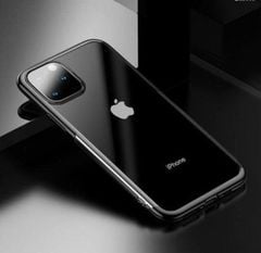 Ốp lưng Baseus Shining – TPU dẻo trong suốt, viền si Crome màu, chống sốc, cho iPhone 11/Pro/Pro Max (2019), mỏng nhẹ