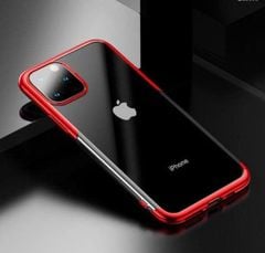 Ốp lưng Baseus Shining – TPU dẻo trong suốt, viền si Crome màu, chống sốc, cho iPhone 11/Pro/Pro Max (2019), mỏng nhẹ
