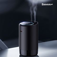 Máy Khuếch Tán Nước Hoa Khô Baseus Wisdom Car Smart Dual-port Atomized Aromatherapy Diffuser (Cup Holder Version)