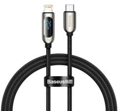Cáp sạc nhanh tích hợp màn hình LED Baseus Display Fast Charging Data Cable Type-C to IP 20W