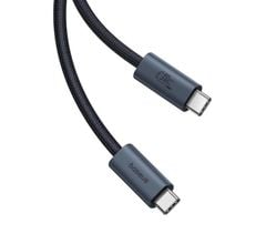 Cáp C to C xuất video 4K Baseus Flash Series Thunderbolt 4 Data 40Gbps PD 100W 8K 60Hz (40Gbps Data, 100W Quick charge & Video Support)
