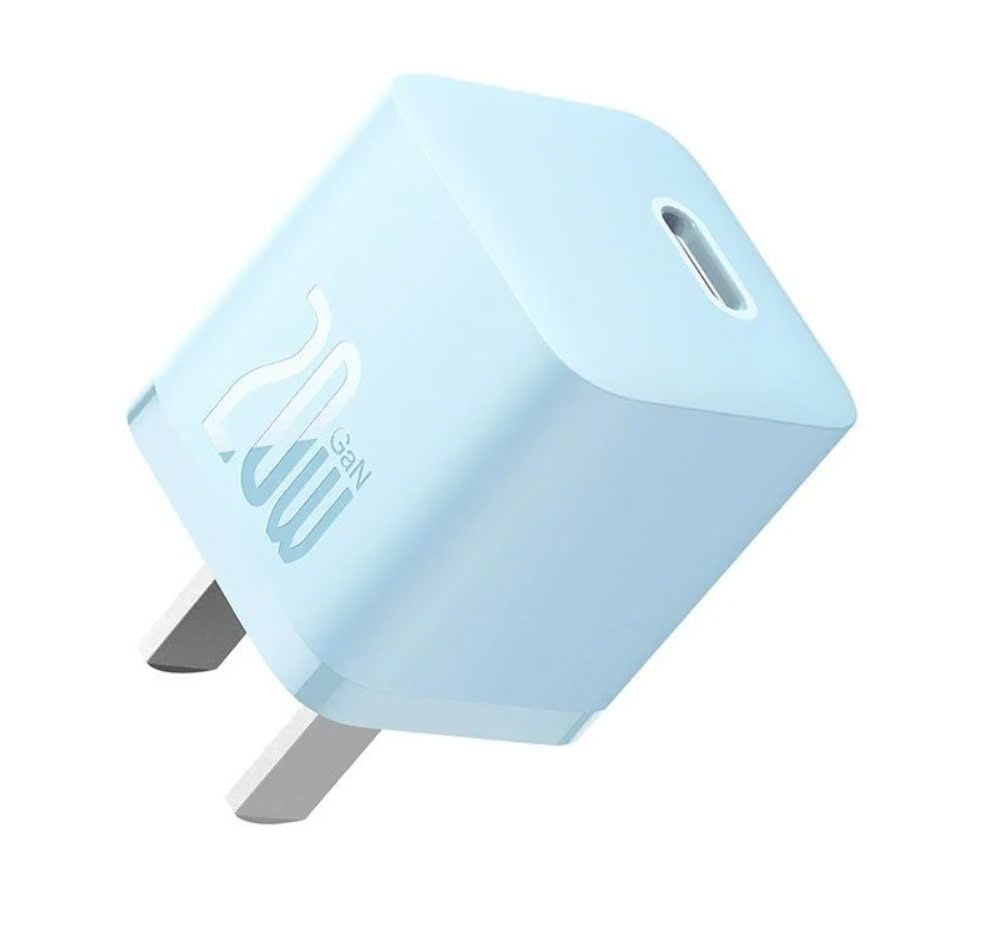 Bộ Sạc Nhanh 20W Baseus GaN5 Fast Charger 1C cho iPhone/Samsung (PD/QC Multi Quick Charge Support, Smart Protect)