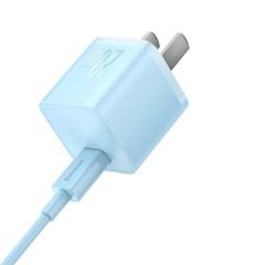 Bộ Sạc Nhanh 20W Baseus GaN5 Fast Charger 1C cho iPhone/Samsung (PD/QC Multi Quick Charge Support, Smart Protect)