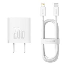 Bộ Sạc Nhanh 20W Baseus GaN5 Fast Charger 1C cho iPhone/Samsung (PD/QC Multi Quick Charge Support, Smart Protect)