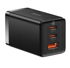 Bộ sạc nhanh Baseus GaN5 Pro 65W – Combo củ sạc + cáp C to C 100W, 2C + USB, hỗ trợ PD3.0/PPS/QC4.0/SCP/FCP