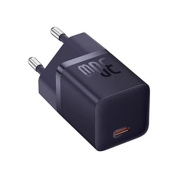 Củ Sạc Nhanh Baseus GaN5 Fast Charger Mini 1C 30W Cho iPhone 14 13 12 11 Pro Max (Nhỏ gọn, sạc nhanh PD/Quick Charge)