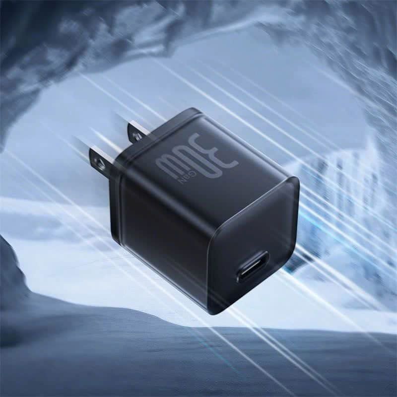Combo Sạc Nhanh Baseus GaN5S Fast Charger 1C 20W/30W Cho iPhone 15 Series (Nhỏ gọn, sạc nhanh PD/Quick Charge)