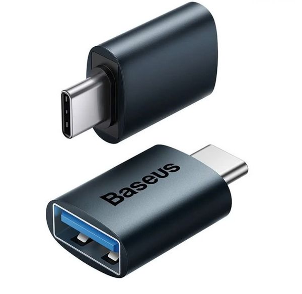Đầu chuyển OTG Type C to USB 3.1 tốc độ cao Baseus Ingenuity Series Mini OTG Gen2 (Type-C to USB-A 3.1 Full Size, 10Gbps High speed OTG for Laptop/Macbook/iPad/Tablet/Smartphone)