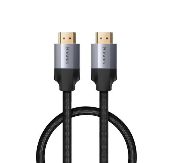 Cáp HDMI 2.0 Baseus Enjoyment Series 4KHD Male To 4KHD Male Adapter Cable (18Gbps, 4K/60Hz, 32 Audio channel, Aluminum Aloy)