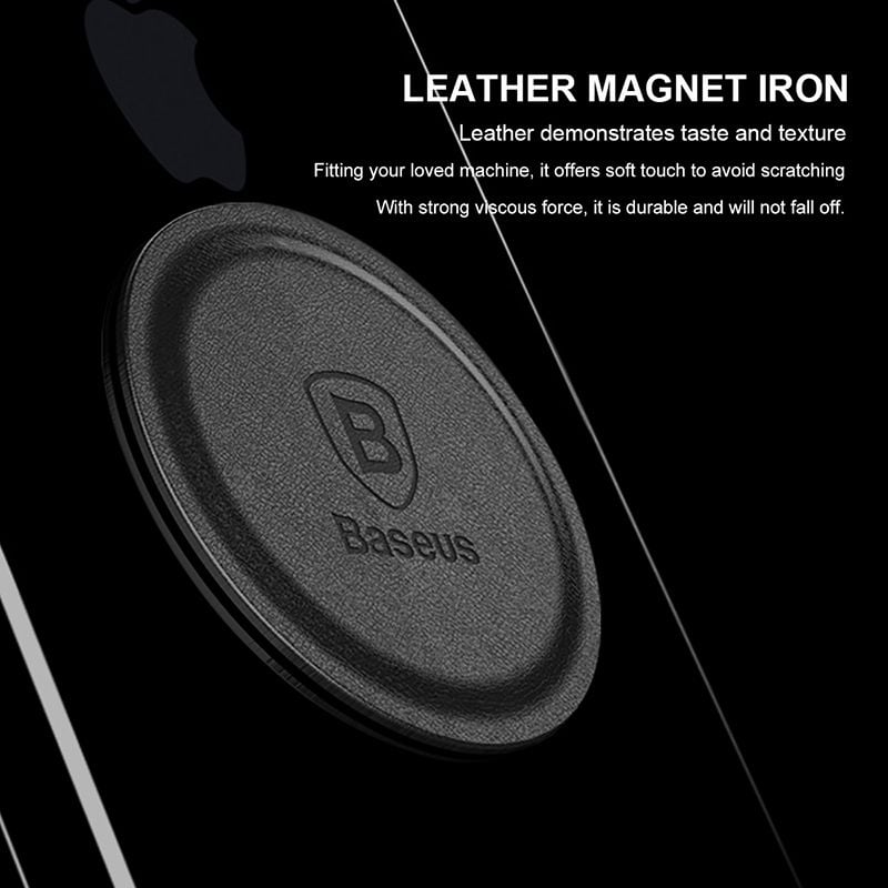Miếng dán kim loại dùng cho các bộ đế giữ điện thoại bằng nam châm trên xe hơi Baseus Magnet Iron Suit