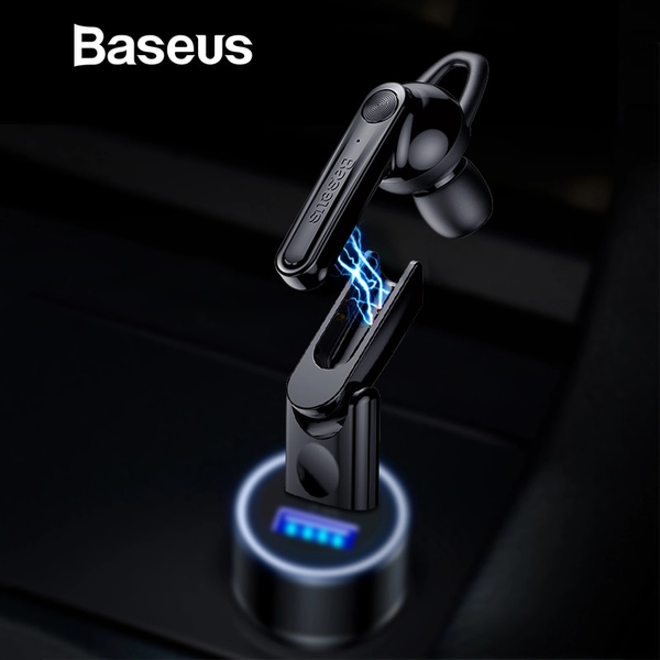 Tai nghe Bluetooth Baseus Magnetic Earphone LV354 Kết nối cùng lúc 2 thiết bị (Magnetic Charging Dock, Bluetooth 4.1, Noise reduction Microphone)