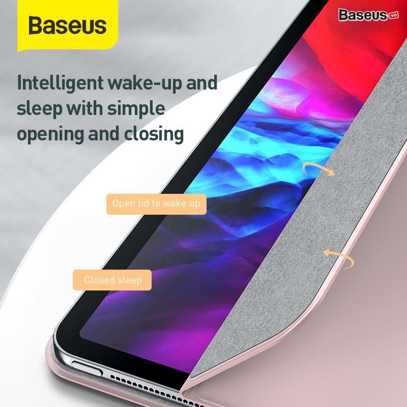 Bao da nam châm Baseus Simplism Magnetic Leather Case dùng cho iPad Pro 2018/2020 (11 inch /12.9 inch, Magnetic Smart Case)