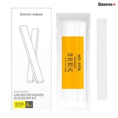 Bộ khuếch tán nước hoa khô Baseus Metal Paddle – gắn khe gió ô tô, vỏ kim loại, kèm 3 viên tinh dầu thơm khô