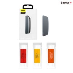 Bộ khuếch tán nước hoa khô Baseus Metal Paddle – gắn khe gió ô tô, vỏ kim loại, kèm 3 viên tinh dầu thơm khô