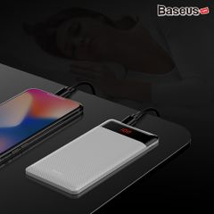 Pin sạc dự phòng Baseus Mini Cu Digital Display LV316 cho Smartphone/ Tablet (10,000mAh, 2 Port USB, LCD Display)