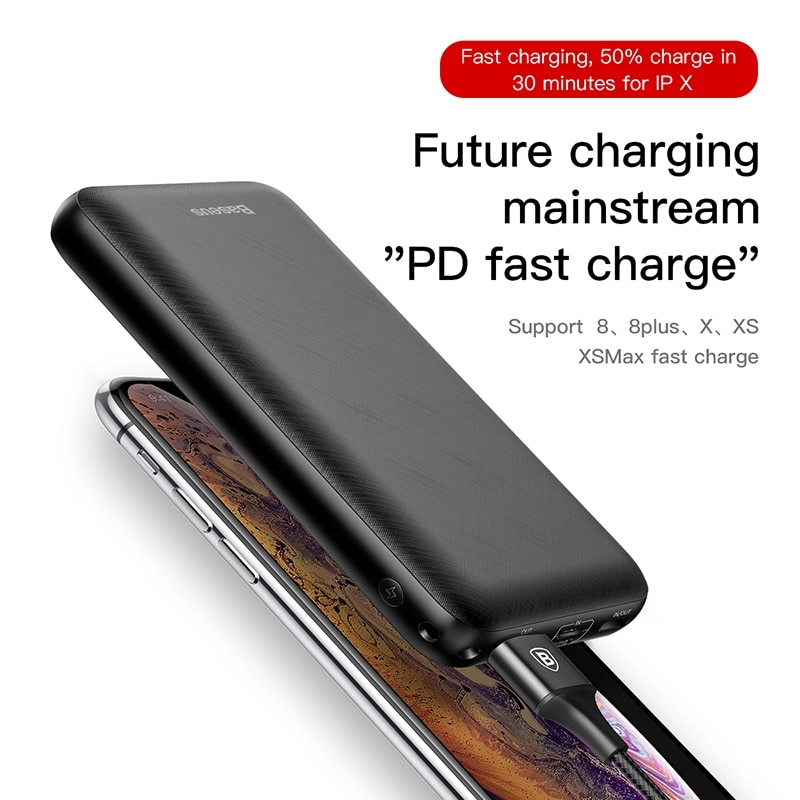 Pin sạc dự phòng Baseus Mini Q PD Fast Charge 20,000mAh cho Smartphone/ Tablet/ Macbook