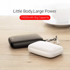 Pin sạc dự phòng Mini Baseus Q Portable 10000mAh cho Smartphone/ Tablet (2A, 37Wh, Fast Charge Power Bank)