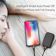 Pin sạc dự phòng Mini Baseus Q Portable 10000mAh cho Smartphone/ Tablet (2A, 37Wh, Fast Charge Power Bank)