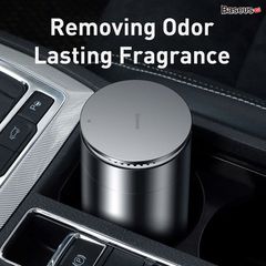 Bộ nước hoa khô khử mùi, lọc không khí dùng cho xe hơi Baseus Minimalist Car Cup Holder (Air Freshener with Formaldehyde Purification Function)