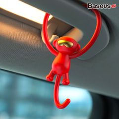 Bộ khuếch tán kèm nước hoa khô dùng cho xe hơi hình chú khỉ con Baseus Naughty Monkey (Car Aroma Diffuser Vehicle Fragrance)