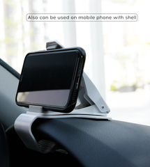 Bộ đế giữ điện thoại dùng trong xe hơi Baseus Mouth Car Holder (Mount Clip, Clamp Adjustable Phone Holder Stand)