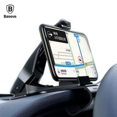 Bộ đế giữ điện thoại dùng trong xe hơi Baseus Mouth Car Holder (Mount Clip, Clamp Adjustable Phone Holder Stand)