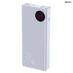 Pin dự phòng sạc nhanh Baseus Mulight PD/QC 3.0 Quick Charge cho Smartphone/ Tablet/ Macbook ( 20000mAh / 30000mAh, 18W / 33W PD & QC3.0 , 4*Port USB+ Type C in/out, LED Display)