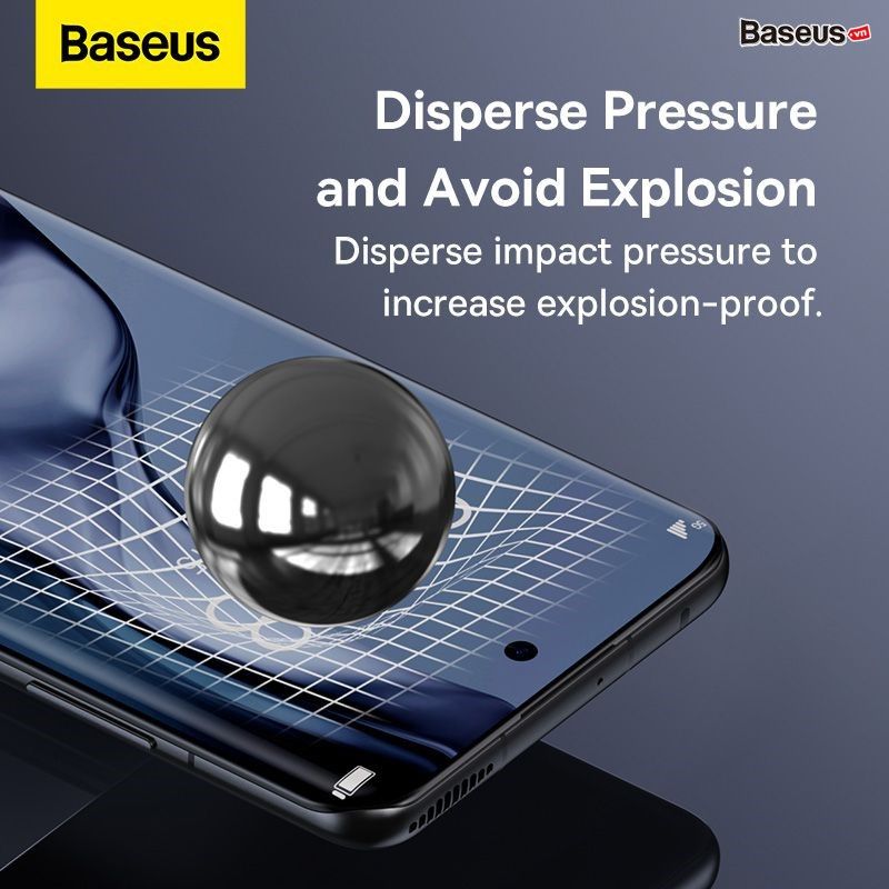 Baseus 0.15mm Full-screen Curved Surface Water Gel Protector For Mi 12 Pro/Ultra (2pcs/pack+Pasting Artifactl)