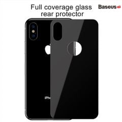 Kính cường lực 5 lớp chống trầy mặt lưng Baseus Full Coverage Curved LV305 cho iPhone XS/ XR/ XS Max (0.3mm, 9H, Scratch Proof Back Glass Film Cover)