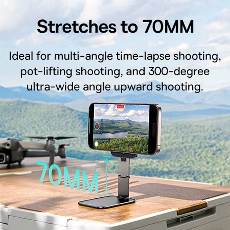 Giá đỡ từ tính Baseus PrimeTrip VX1 – Gập 3 trục, 2 mặt nam châm, siêu mỏng, nhiều chế độ dựng tiện lợi