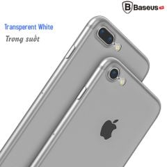Ốp lưng Siêu mỏng, Chống bám vân tay Baseus  Wing Case LV167 cho iPhone 6/ 7/ 8/ Plus  ( 0.4mm Ultra Thin Hard Plastic Matte Case )