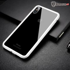 Ốp viền chống sốc, chống trầy Baseus LV174 cho iPhone X ( Anti Knock , PC + Soft TPU Border Frame Case)