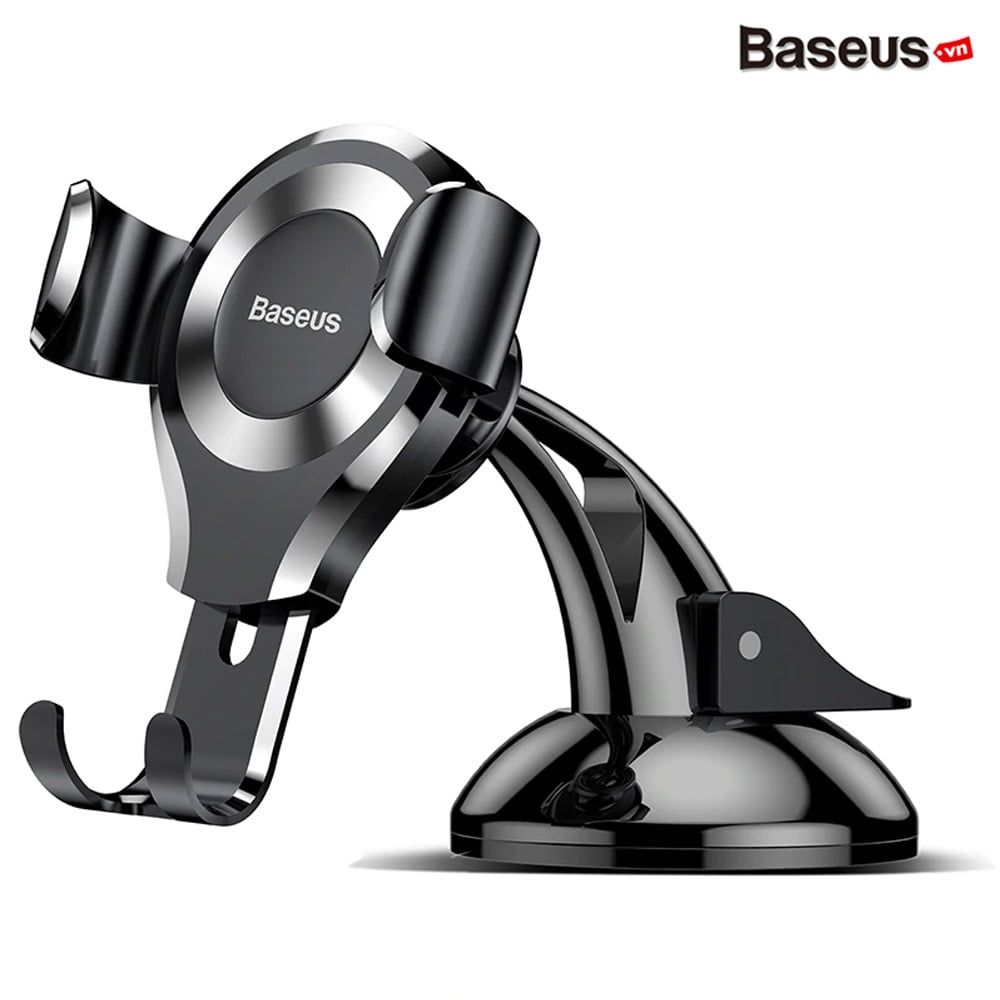 Bộ đế giữ điện thoại dùng trong xe hơi Baseus Osculum Type Gravity Car Mount (Hút chân không, Gắn Táp lô xe)